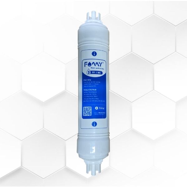 Bộ Lõi Lọc Nước Số 1-2-3 Famy Lõi Đúc Dùng Cho Máy Lọc Nước RO Ion Kiềm - Dây 10mm