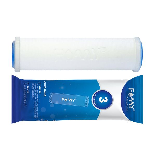 Combo 3 Lõi Lọc Nước Lọc Thô Số Famy 1-2-3 PKF - Chính Hãng - Dùng Cho Các Loại Máy Lọc Nước