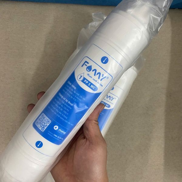 Bộ Lõi Lọc Nước Số 1-2-3 Famy Lõi Đúc Dùng Cho Máy Lọc Nước RO Ion Kiềm - Dây 10mm