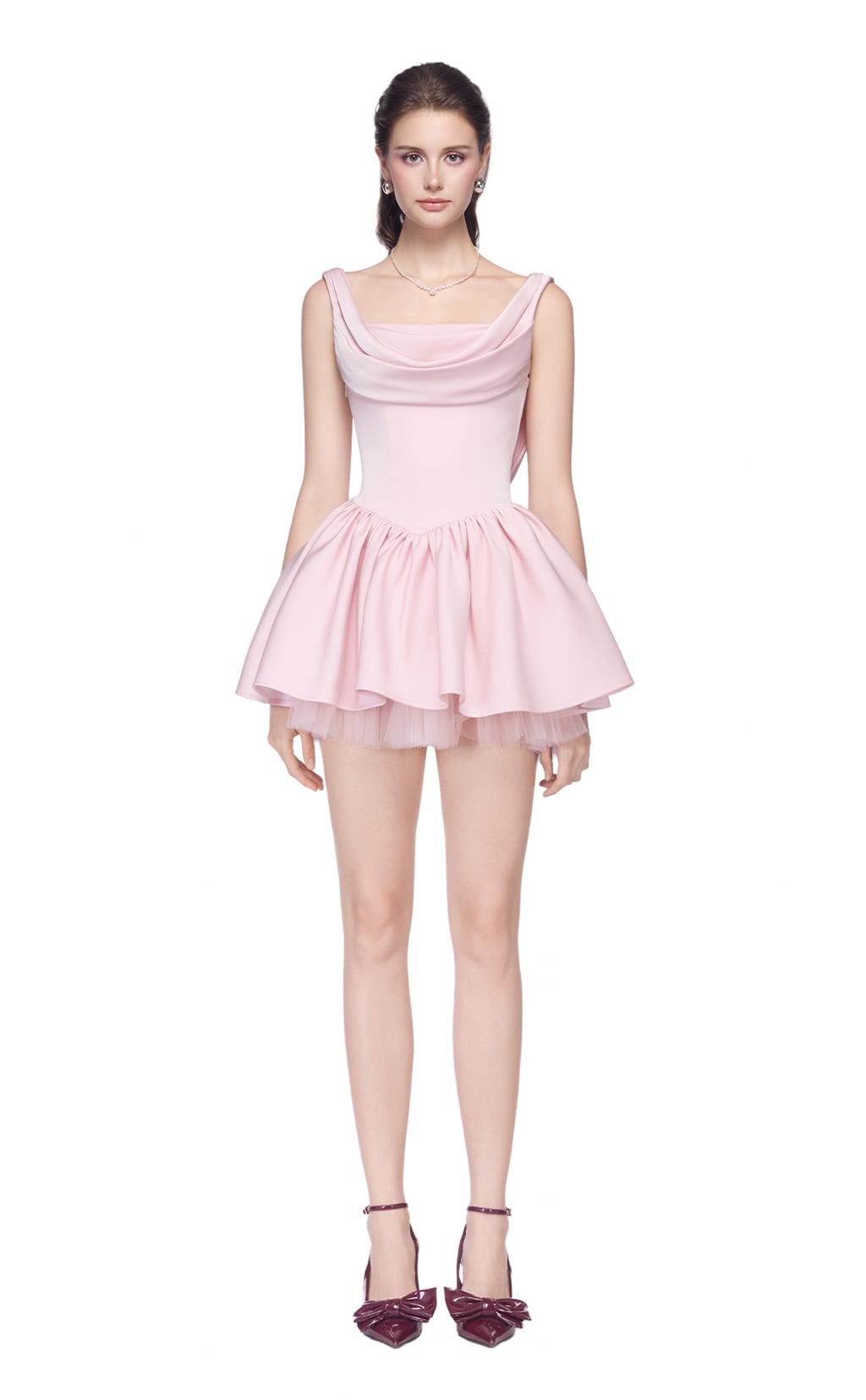 Cherie Dress (Pink) by JUBIN