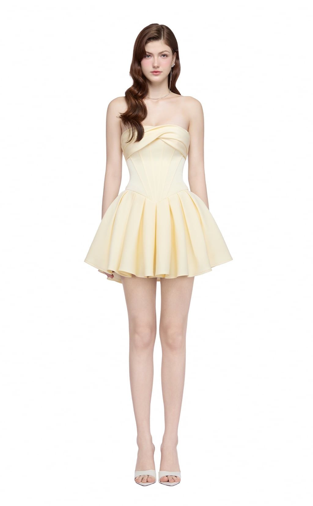  ELFIE DRESS (IVORY) HO25D13KE 
