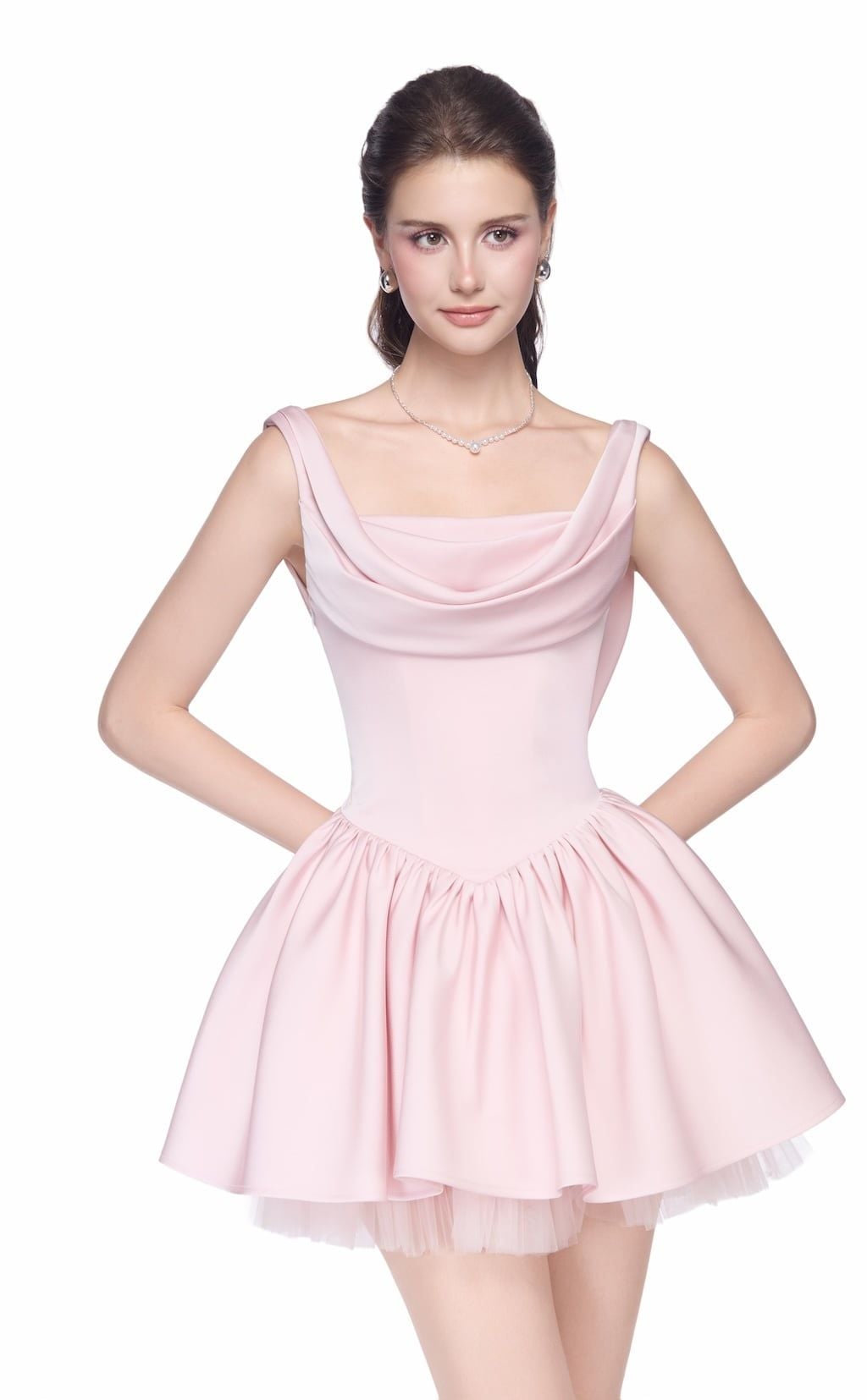  CHERIE DRESS (PINK) 2602D03HO 