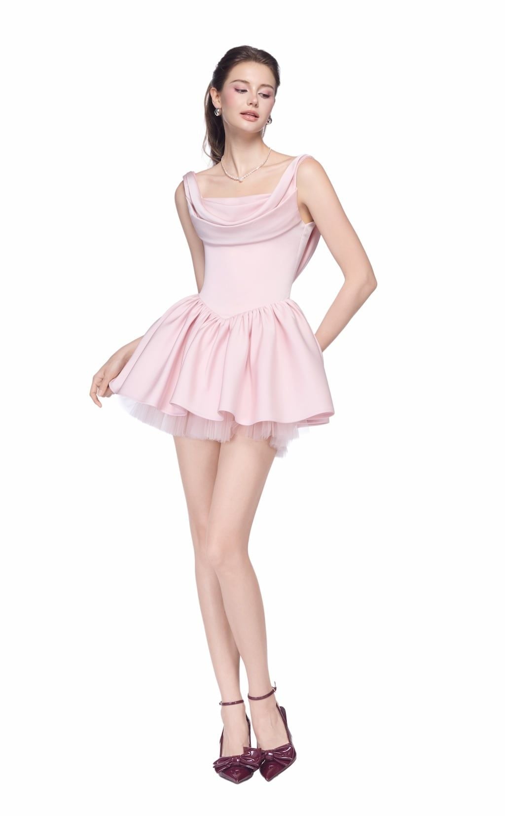  CHERIE DRESS (PINK) 2602D03HO 