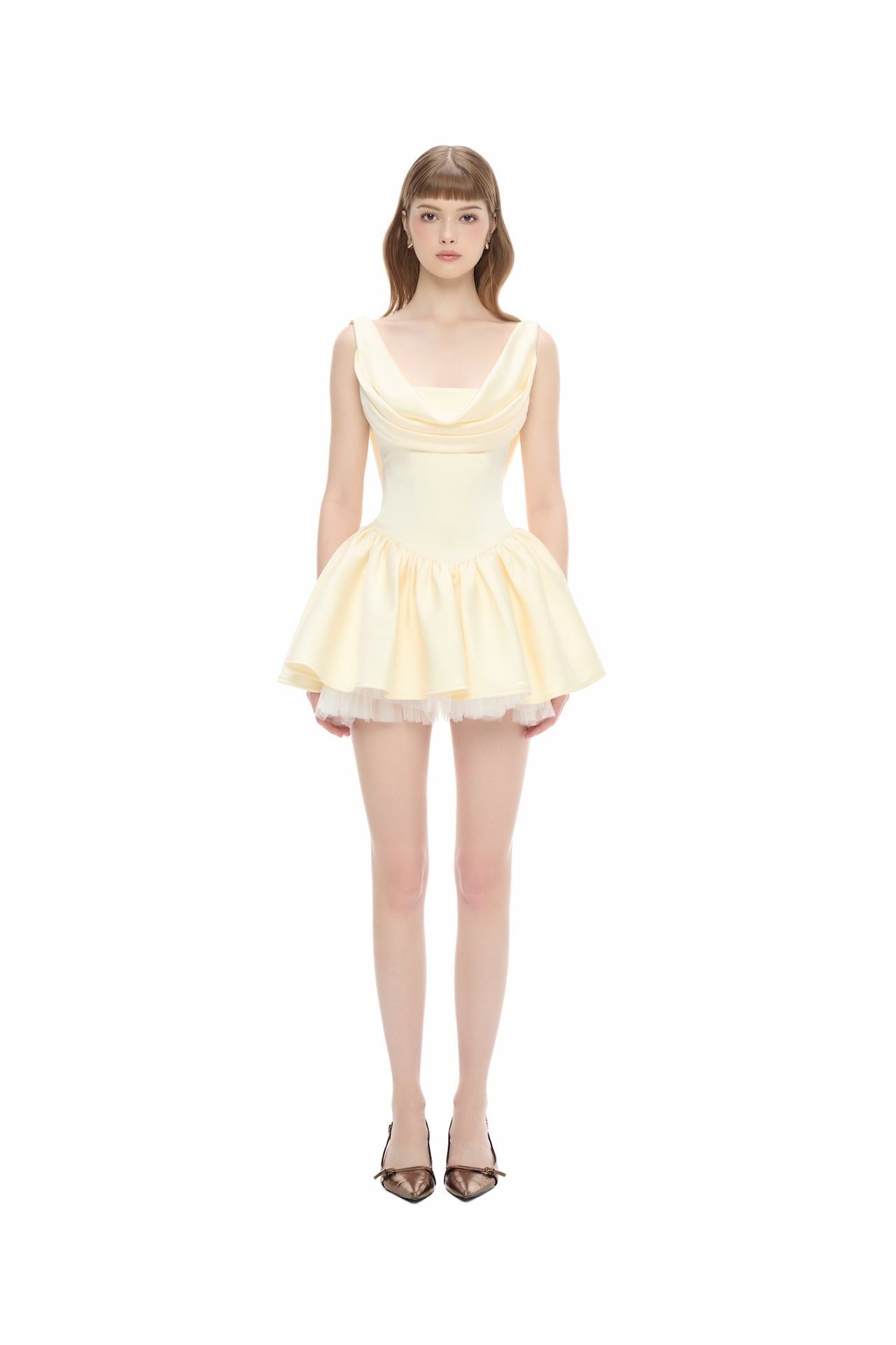  CHERIE DRESS (IVORY) 