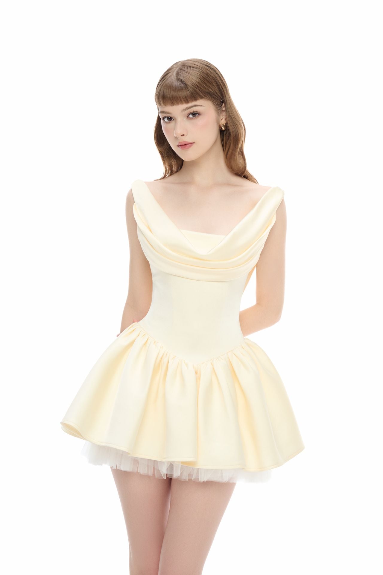  CHERIE DRESS (IVORY) 