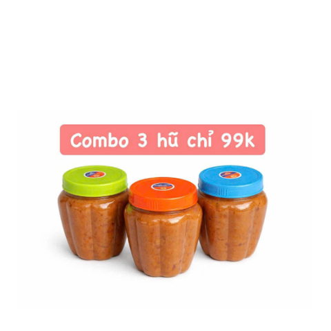  Tương (Thô ố) Combo 3 hũ 