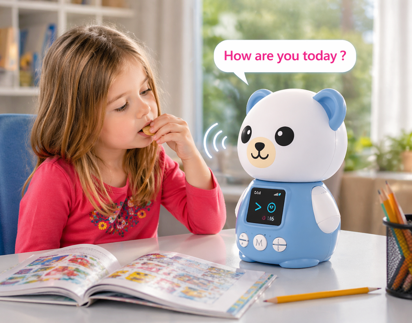  Robot Luma - Robot trợ lý học tập AI cho trẻ em 