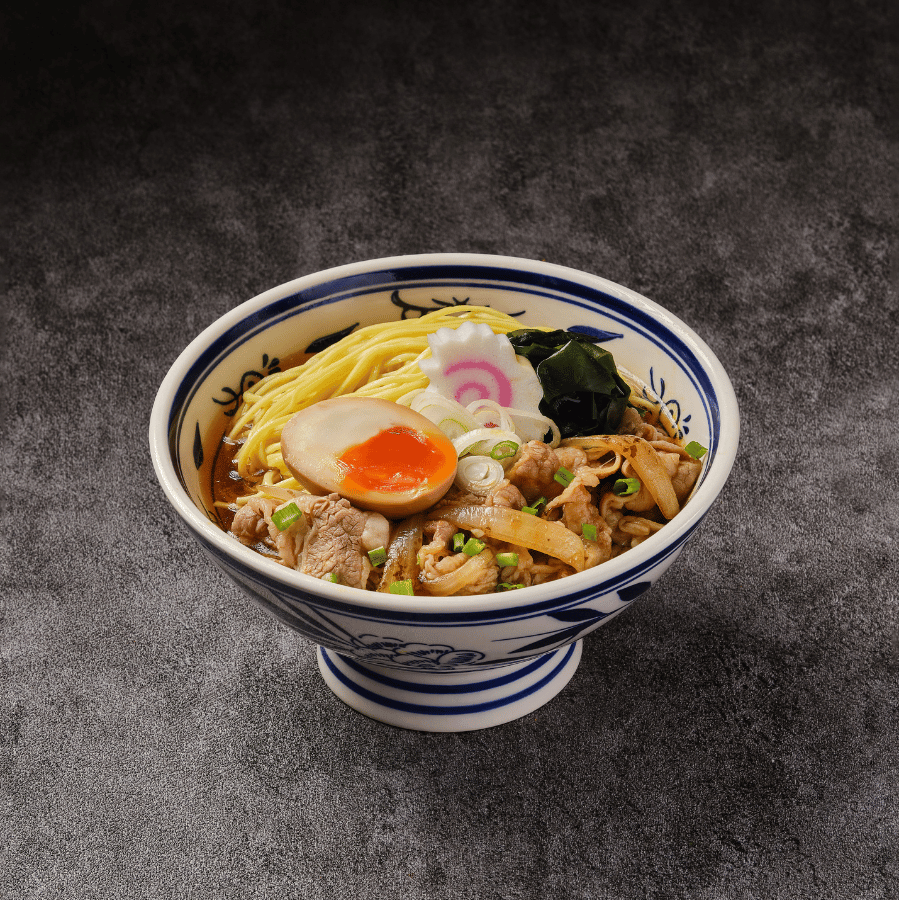  Ramen bò Sukiyaki (Gyu Karubi Sukiyaki Rāmen) 