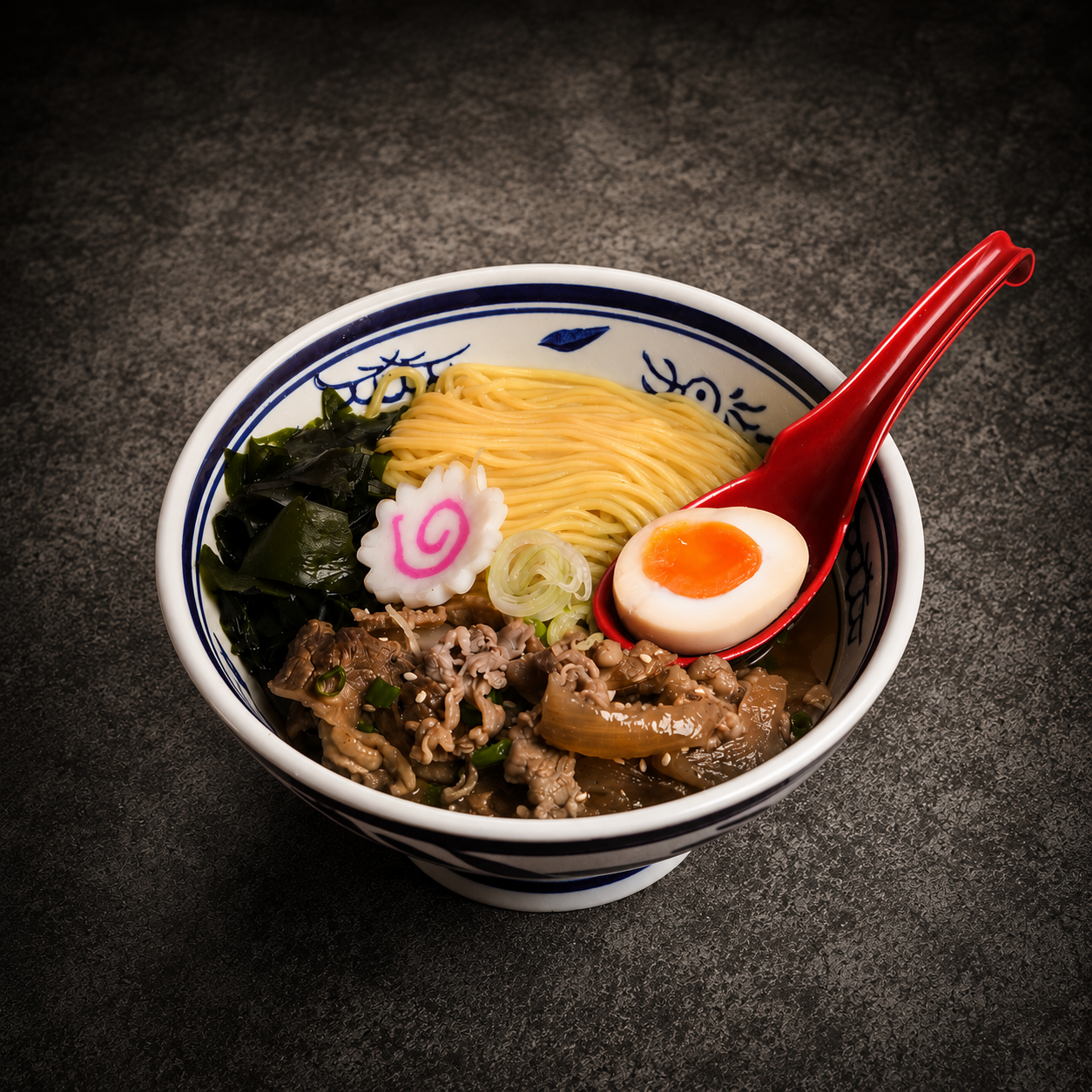  Ramen bò Sukiyaki (Gyu Karubi Sukiyaki Rāmen) 