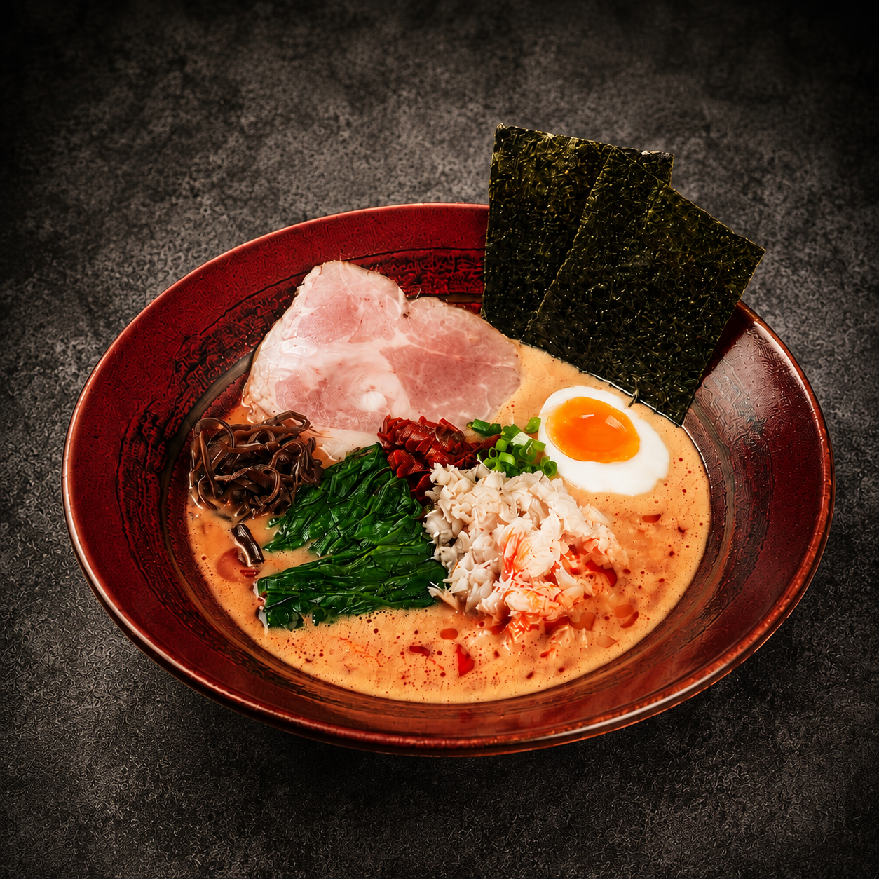  Ramen Ghẹ đặc biệt (Tokusei Kotteri Kani Rāmen) 