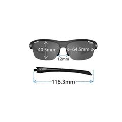 Kính Intense (Gloss Black)