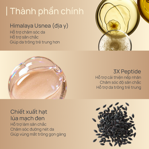 Kem Dưỡng Mắt Chống Lão Hóa, Làm Săn Chắc & Giảm Nếp Nhăn CHANDO Gold Diamond Multi Anti-aging Eye Cream 20g