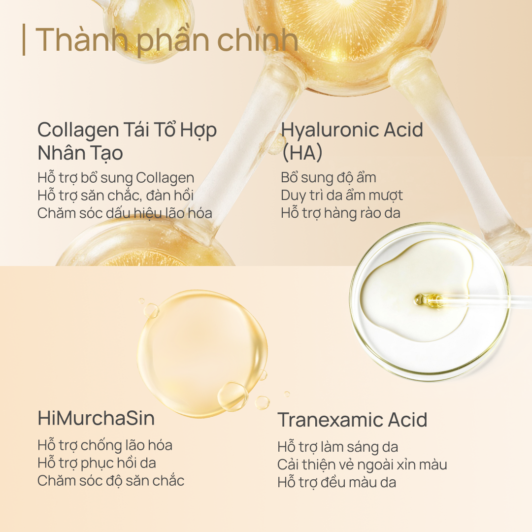 Kem Dưỡng Tăng Sinh Collagen, Phục Hồi Tổn Thương và Chống Lão Hoá Extra Collagen Cream 55g