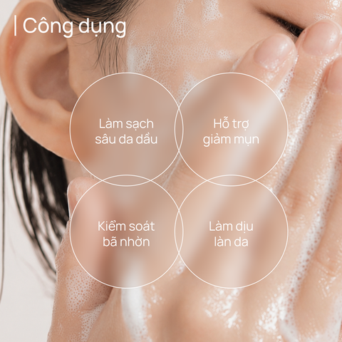 Sữa Rửa Mặt Kiểm Soát Dầu và Hỗ Trợ Ngăn Ngừa Mụn CHANDO Himalaya 150ml Hàng Chính Hãng