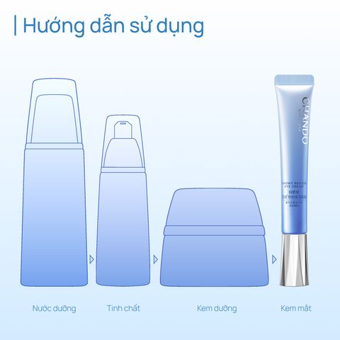 Kem Dưỡng Mắt Hỗ Trợ Cải Thiện Vùng Mắt Thâm Quầng CHANDO Himalaya 15g Chứa Niacinamide Hàng Chính Hãng