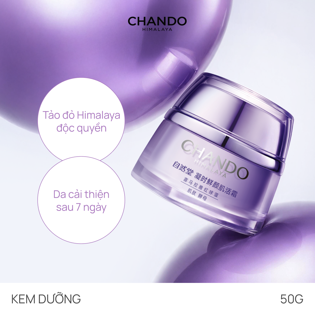 Kem Dưỡng Time Frozen Chăm Sóc Làn Da Thiếu Săn Chắc CHANDO Himalaya 50g
