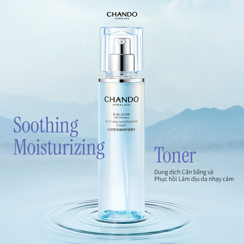 Dung dịch  Hỗ Trợ Cân bằng Phục hồi và Làm dịu da nhạy cảm CHANDO Himalaya 150ml