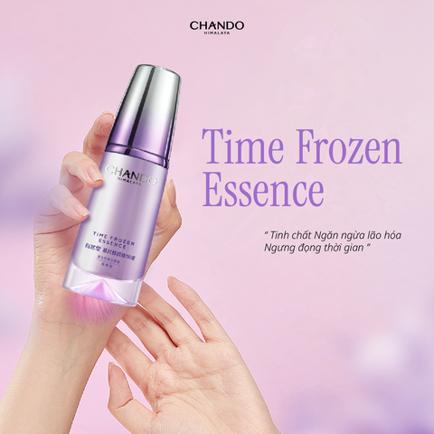 Bộ 4 Sản phẩm Time Frozen  Hỗ Trợ Phục Hồi Da Lão Hoá và Hỗ Trợ Cải Thiện 5 Loại Nếp Nhăn CHANDO Himalaya