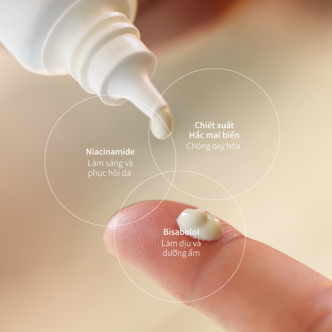 Kem Chống Nắng Hỗ Trợ Dưỡng Trắng Có Màu Vitamin C CHANDO Himalaya SPF50+ PA+++ 50G