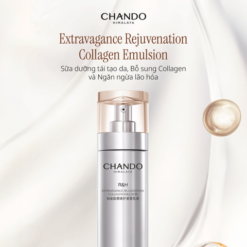 Sữa Dưỡng Bổ Sung Collagen Hỗ Trợ Cải Thiện Dấu Hiệu Lão Hoá 110ml CHANDO Himalaya Hàng Chính Hãng