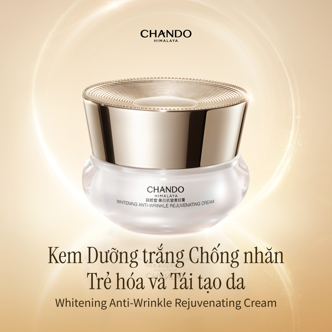 Kem Hỗ Trợ Dưỡng Trắng và Cải Thiện Da Kém Săn Chắc 18g  CHANDO Himalaya Chính Hãng