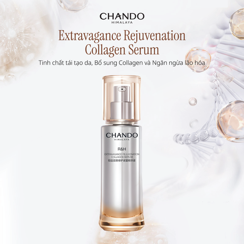 Tinh Chất Hỗ Trợ Tăng Sinh Collagen Và Cải Thiện Da Lão Hóa, Nhạy Cảm 50ml CHANDO Himalaya Chính Hãng