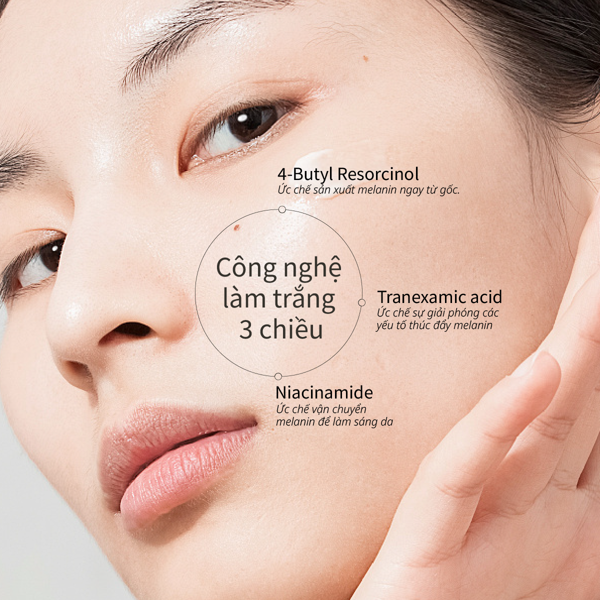 Kem Dưỡng Cấp Ẩm, Hỗ Trợ Dưỡng trắng và Chống Lão Hoá Chứa Niacinamide CellCrystal - Chính hãng CHANDO Himalaya 55g