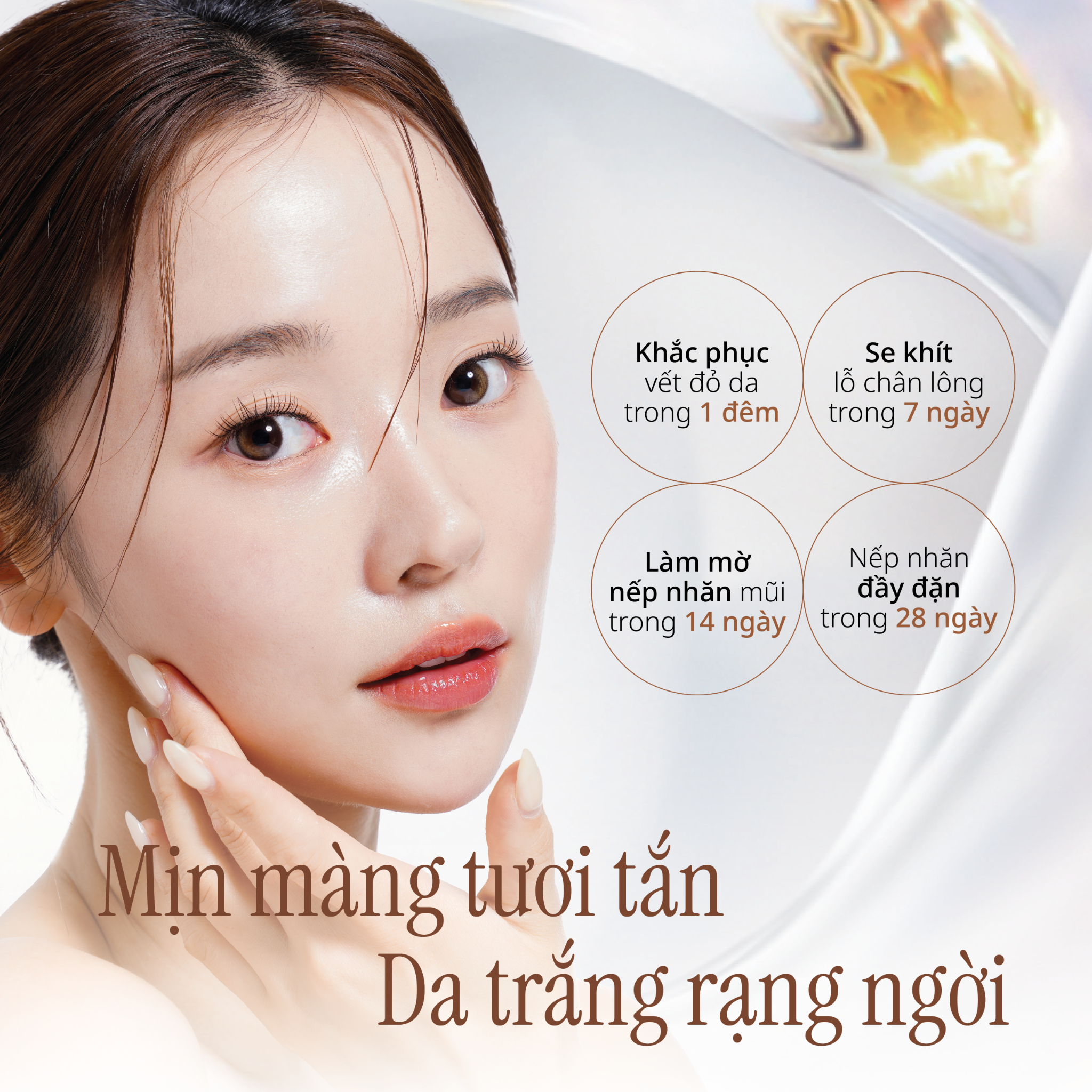 Tinh Chất Hỗ Trợ Tăng Sinh Collagen Và Cải Thiện Da Lão Hóa, Nhạy Cảm 50ml CHANDO Himalaya Chính Hãng