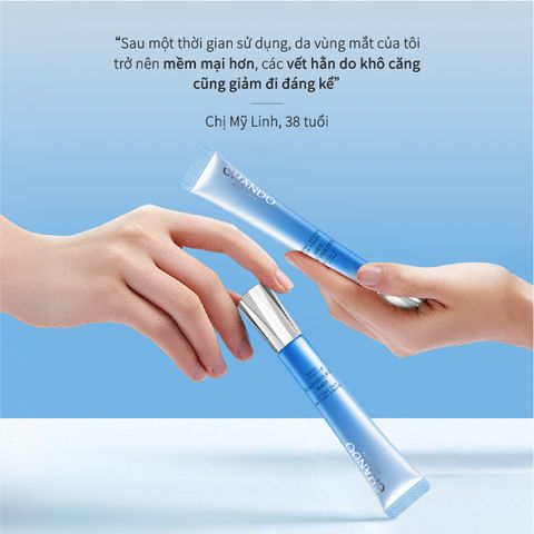 Kem Dưỡng Mắt Hỗ Trợ Cải Thiện Vùng Mắt Thâm Quầng CHANDO Himalaya 15g Chứa Niacinamide Hàng Chính Hãng