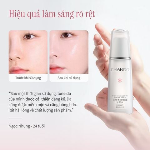 Nước Dưỡng Crystal White Hỗ Trợ Làm Sáng & Cải Thiện Sắc Diện Da 160mL