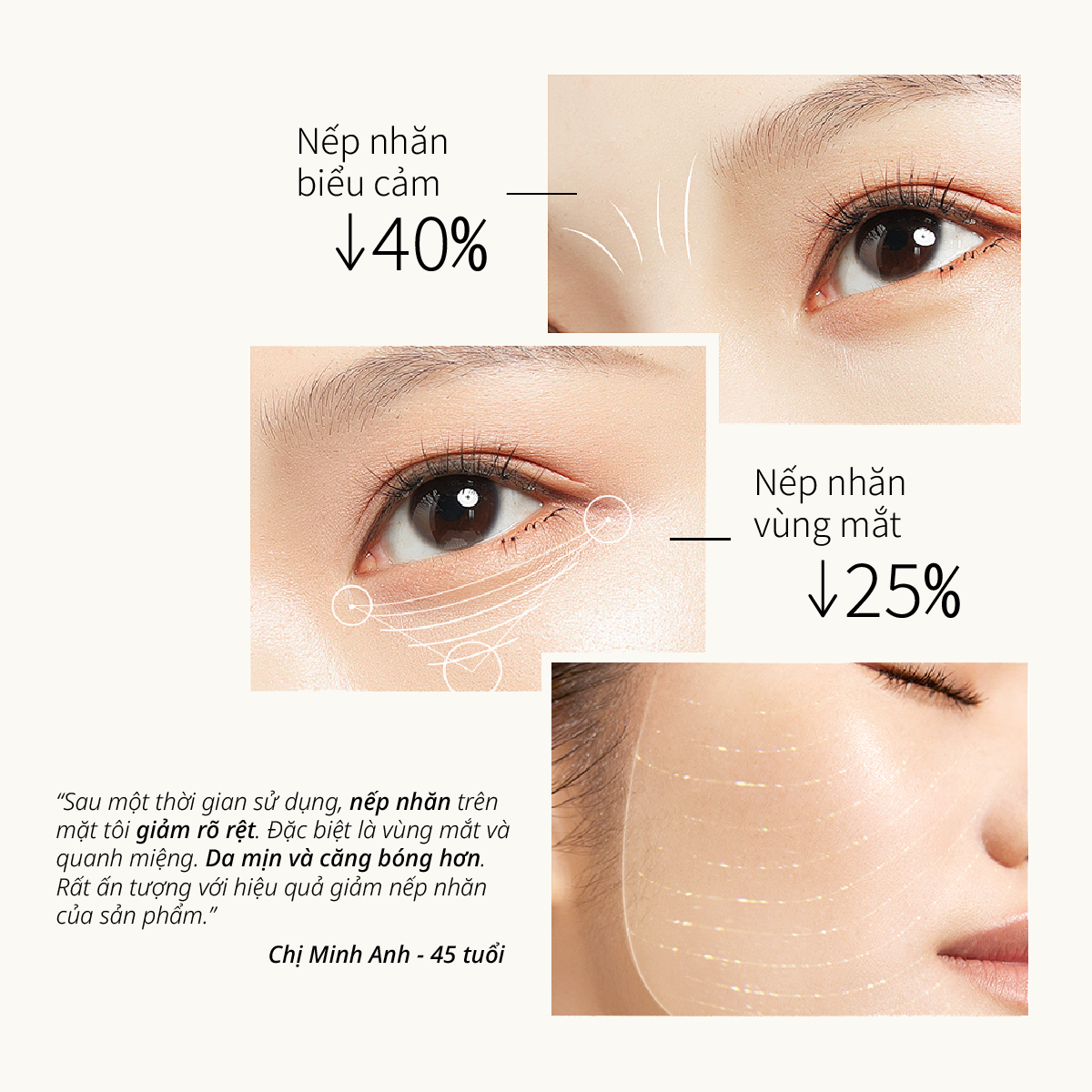 Kem Dưỡng Time Frozen Chăm Sóc Làn Da Thiếu Săn Chắc CHANDO Himalaya 50g