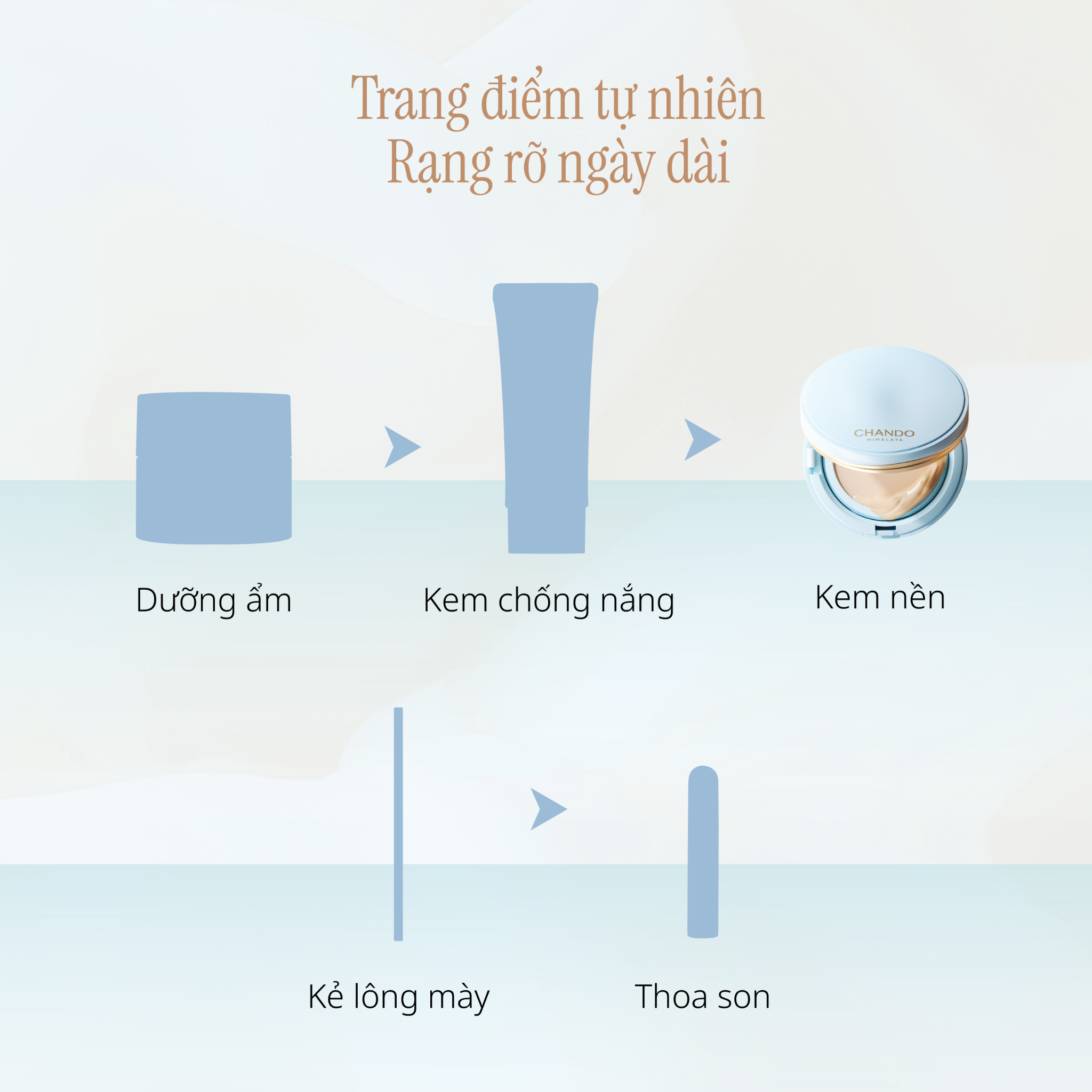 Phấn Nền Mịn Lì Dưỡng Trắng CHANDO Himalaya SPF30 PA++