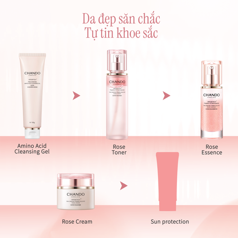 Tinh Chất Pink Dimond hỗ trợ cải thiện lão hoá do trọng  lực CHANDO Himalaya 45ml Hàng Chính Hãng