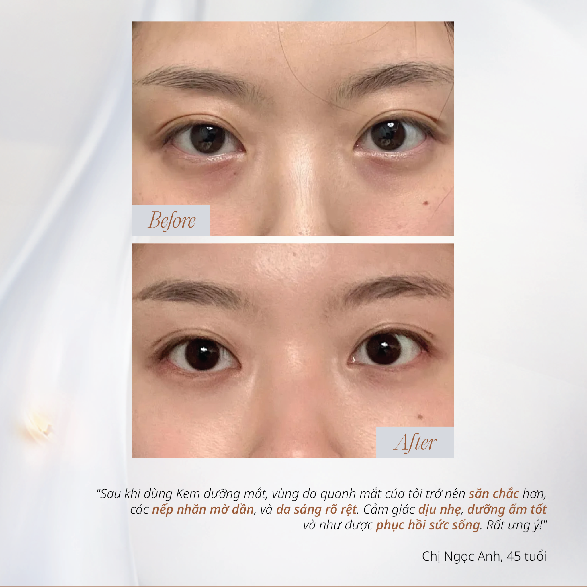 Kem Dưỡng Mắt Bổ Sung Collagen Giúp Tái Tạo Da Lão Hoá CHANDO Himalaya 15g Hàng Chính Hãng