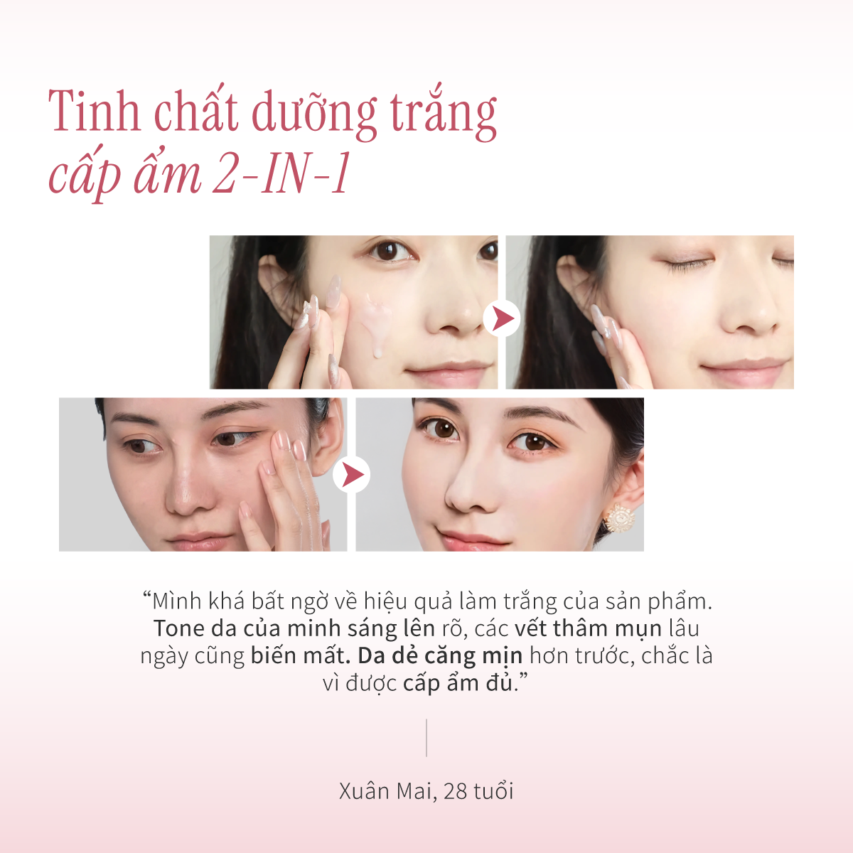 Tinh chất hỗ trợ dưỡng sáng mờ nám Pha lê CHANDO Himalaya Crystal White Serum 40ml