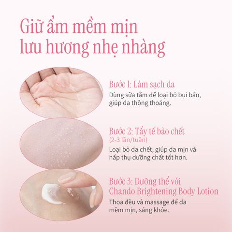 Sữa Dưỡng Thể Hỗ Trợ Dưỡng Trắng 600g CHANDO Himalaya Hàng Chính Hãng