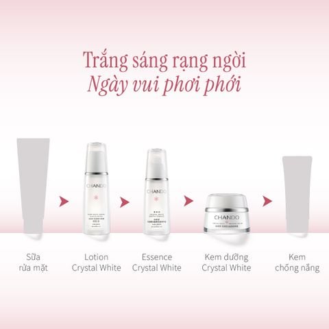 Nước Dưỡng Crystal White Hỗ Trợ Làm Sáng & Cải Thiện Sắc Diện Da 160mL