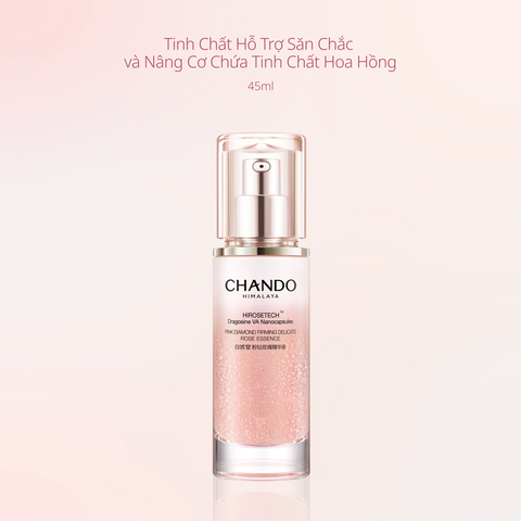 Tinh Chất Pink Dimond hỗ trợ cải thiện lão hoá do trọng  lực CHANDO Himalaya 45ml Hàng Chính Hãng