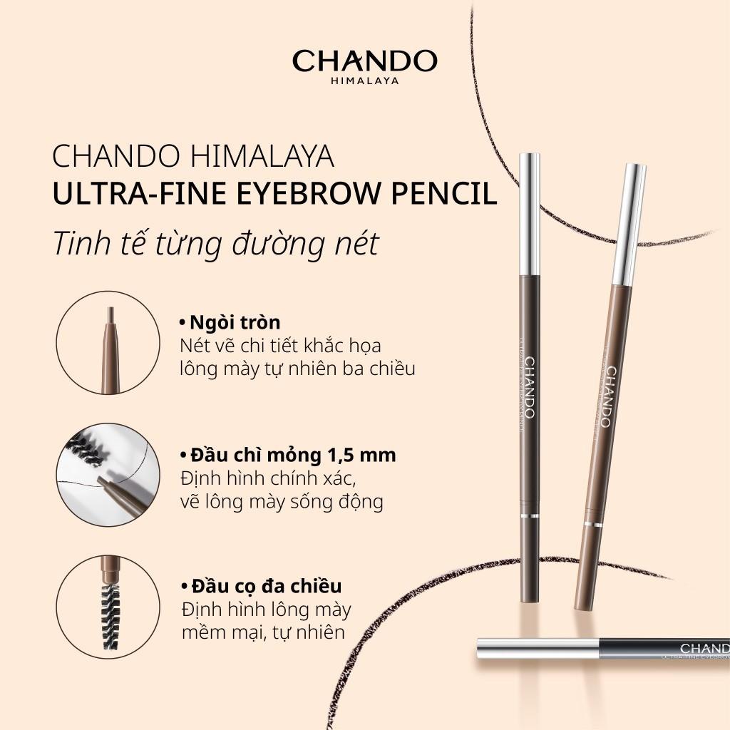 Chì Kẻ Mày Nét Mảnh CHANDO Himalaya 60mg Hàng Chính Hãng