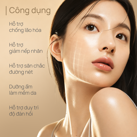 Kem Chống Lão Hóa, Làm Săn Chắc & Giảm Nếp Nhăn CHANDO Gold Diamond Multi Anti-aging Cream 55g