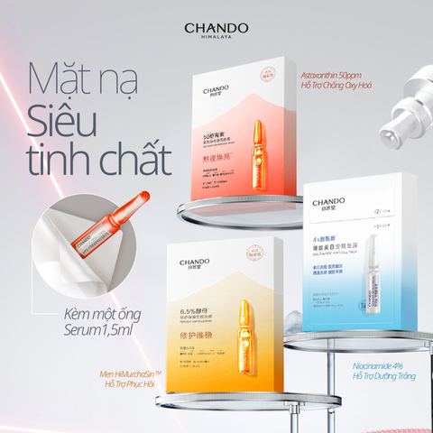 HÀNG TẶNG KHÔNG BÁN | Miếng Mặt Nạ Siêu Tinh Chất 2 Bước 33ml x 1pcs (Kèm ống tinh chất 1.5ml)