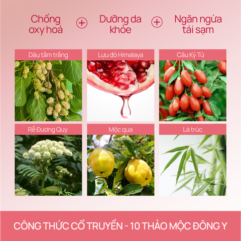 Tinh chất hỗ trợ dưỡng sáng mờ nám Pha lê CHANDO Himalaya Crystal White Serum 40ml