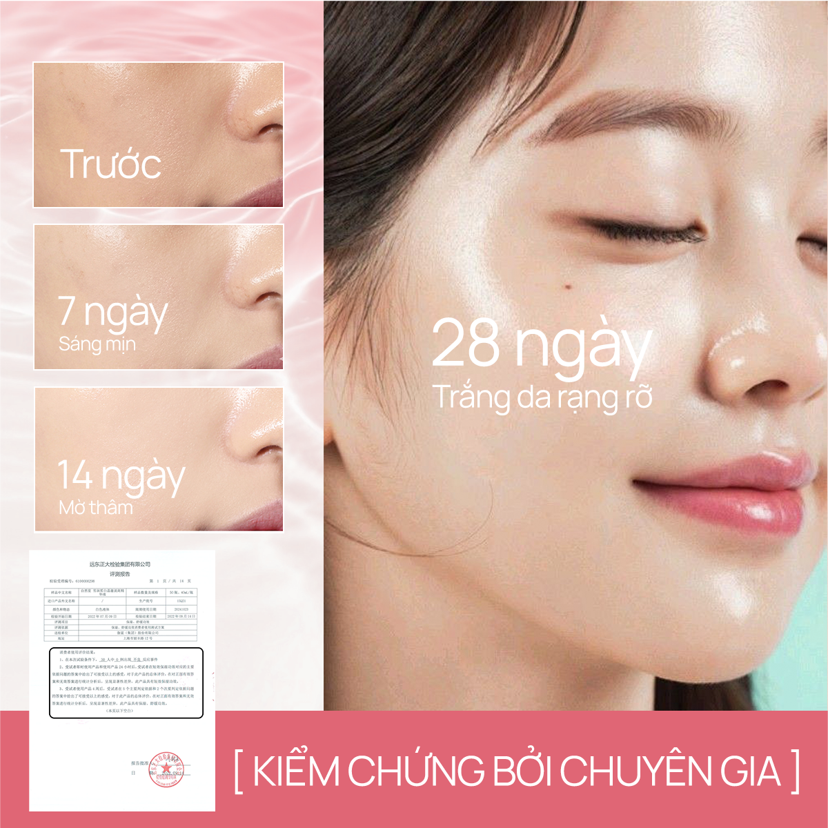 Tinh chất hỗ trợ dưỡng sáng mờ nám Pha lê CHANDO Himalaya Crystal White Serum 40ml