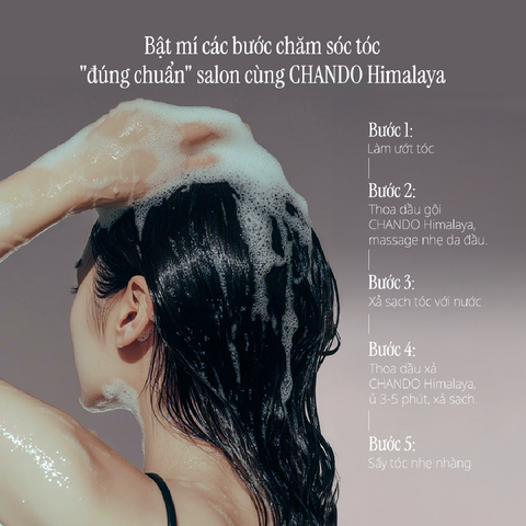 Size Tiện Lợi 200G | Dầu Gội Thảo Mộc Hỗ Trợ Kiềm Dầu, Phồng Tóc, Giảm Gàu Ngứa CHANDO Himalaya Chính Hãng