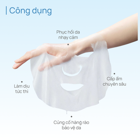 Mặt Nạ Thảo Dược Cấp Ẩm, Làm Dịu Da CHANDO Saussurea Soothing 5 MIẾNG