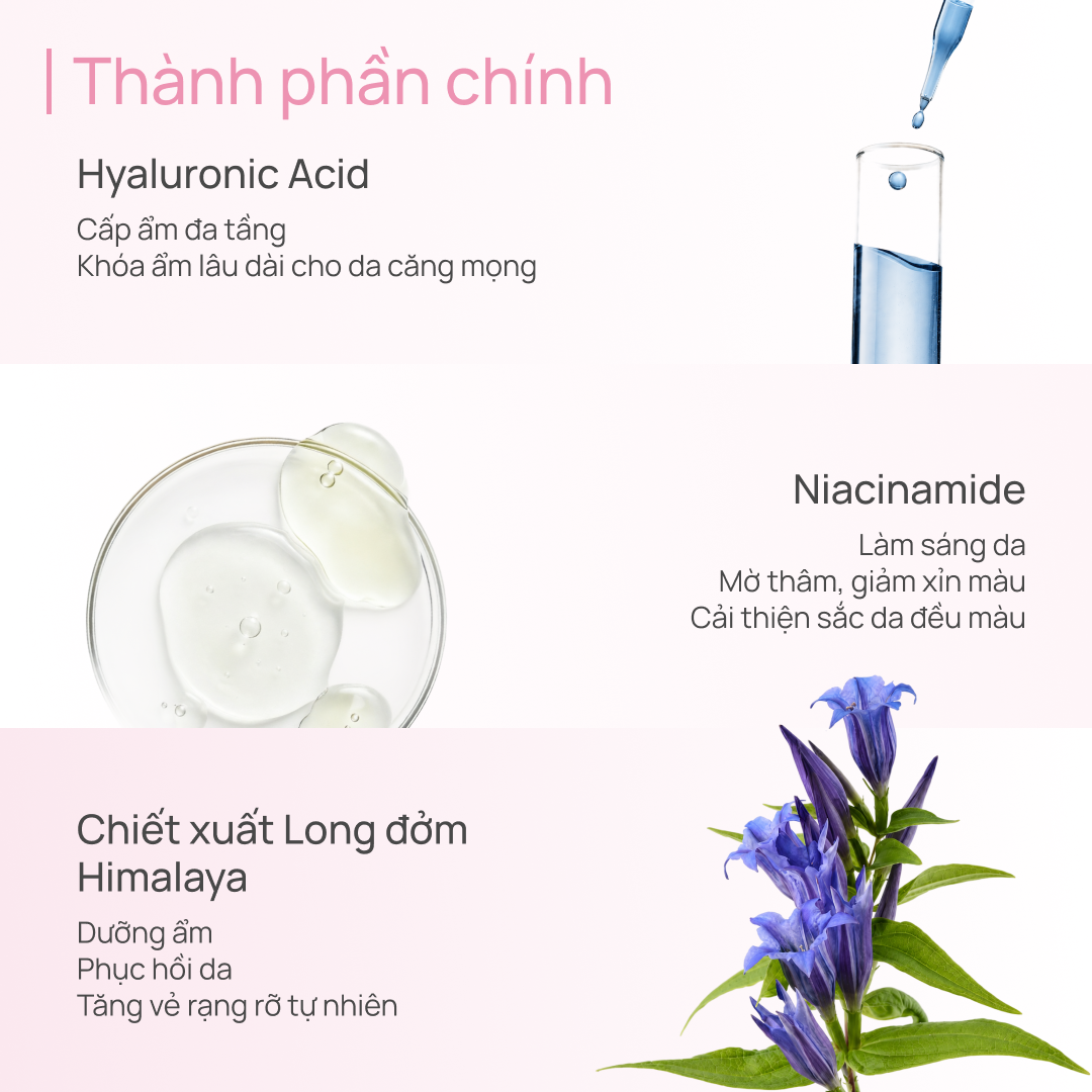 Mặt Nạ Thảo Dược Dưỡng Trắng CHANDO Gentiana Brightening Mask 5 MIẾNG