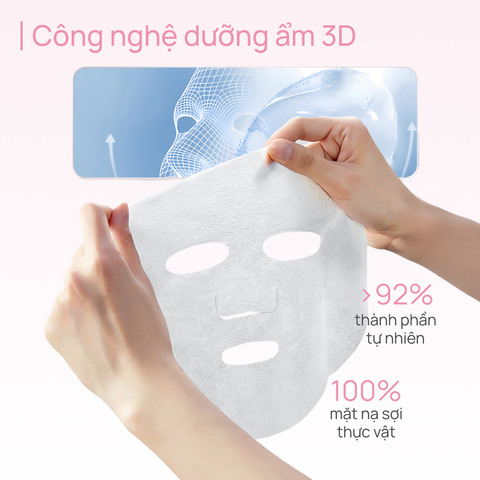 Mặt Nạ Thảo Dược Dưỡng Trắng CHANDO Gentiana Brightening Mask 5 MIẾNG