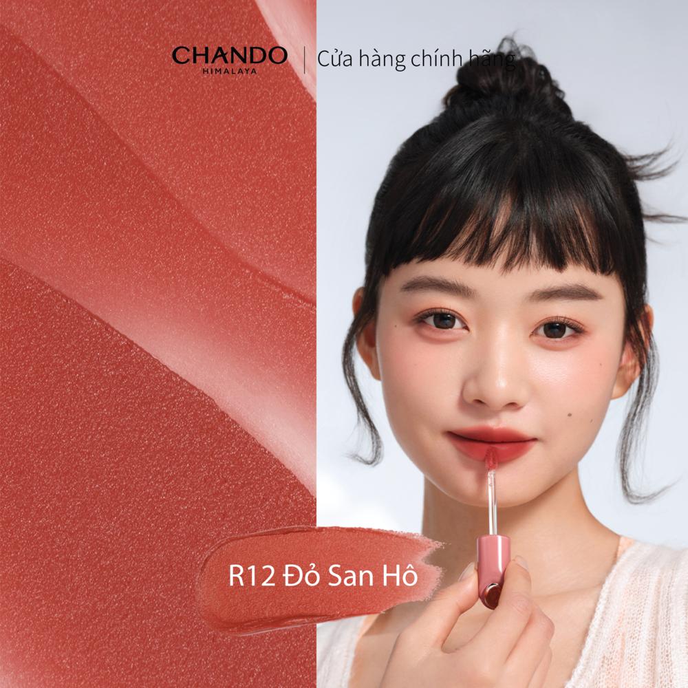 Son Kem Lì Mịn Như Nhung P01 Đào CHANDO Himalaya 2.4ml Hàng Chính Hãng