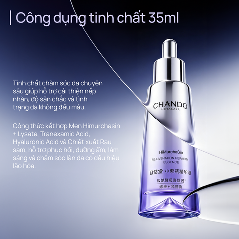 [BỘ 2 SẢN PHẨM] Mờ Nhăn, Tái Tạo Da & Dưỡng Sáng Toàn Năng CHANDO New Time Frozen