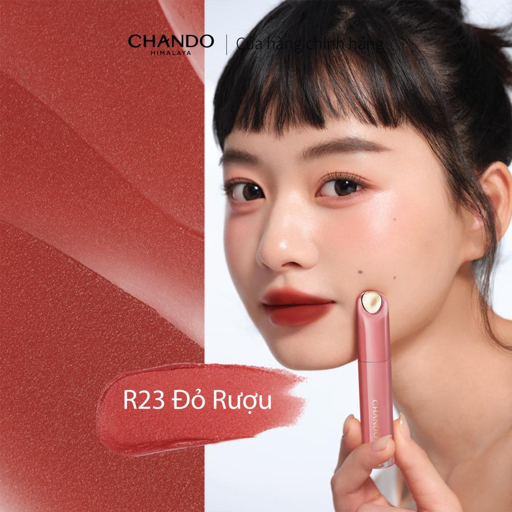 Son Kem Lì Mịn Như Nhung P01 Đào CHANDO Himalaya 2.4ml Hàng Chính Hãng